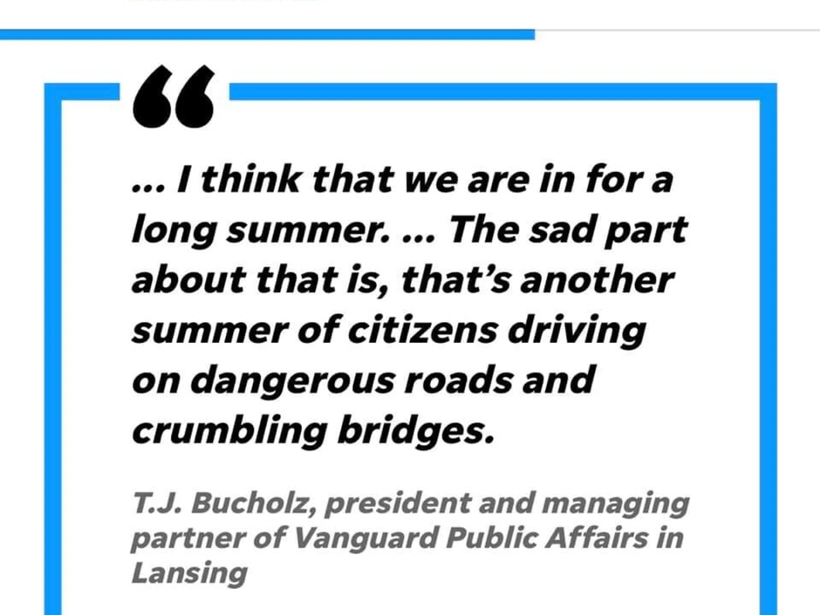 Michigan’s bridges are bad — and a fix could take nearly a century